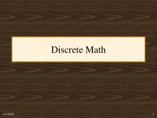 Discrete Math