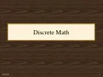 Discrete Math - slide 1