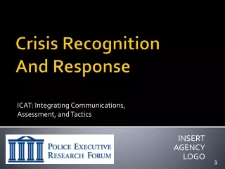 Crisis Recognition And Response