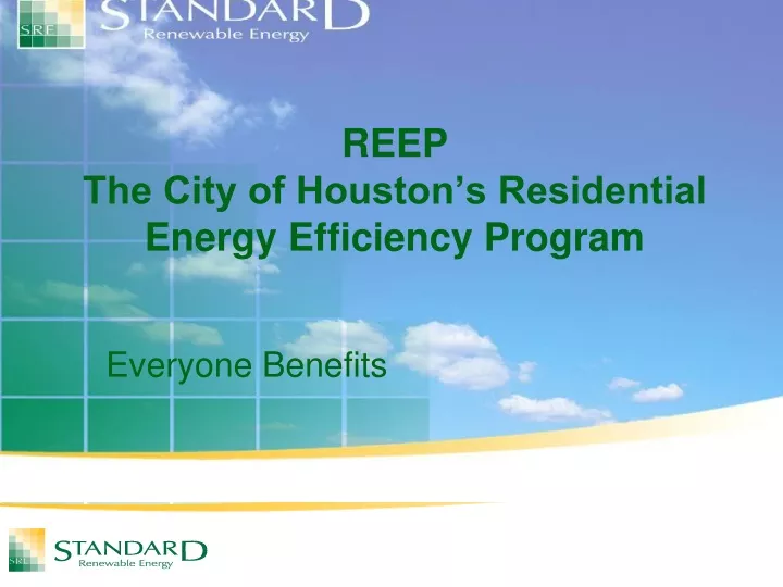 reep the city of houston s residential energy efficiency program