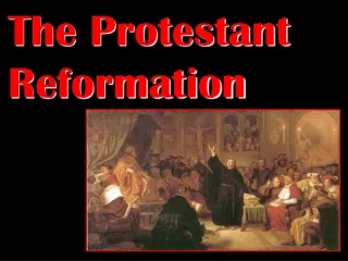 The Protestant Reformation