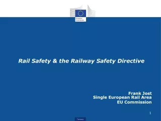 Rail Safety &amp; the Railway Safety Directive