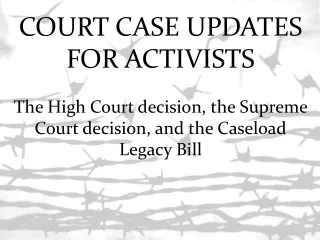 High Court decision