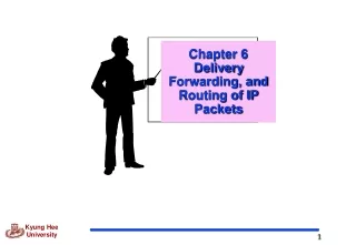 Chapter 6 Delivery Forwarding, and Routing of IP Packets