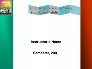 Instructor’s Name Semester, 200_