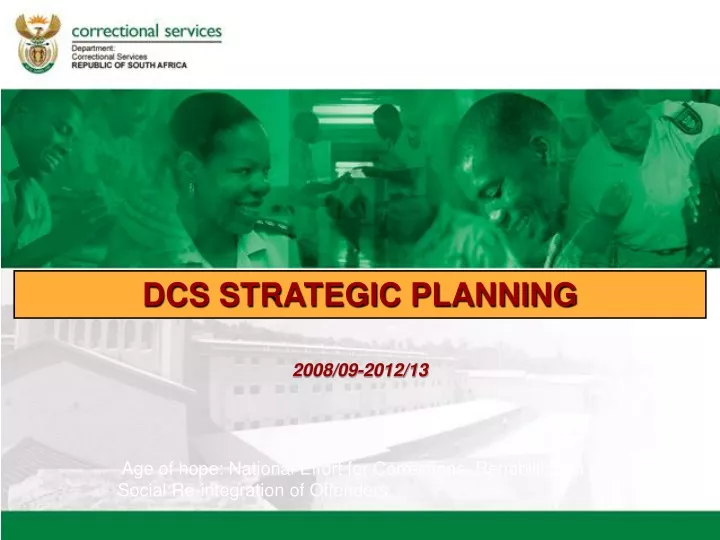 dcs strategic planning