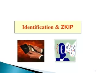 Identification &amp;  ZKIP