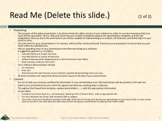 Read Me (Delete this slide.)	 (1 of 2)