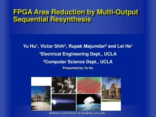 FPGA Area Reduction by Multi-Output Sequential Resynthesis