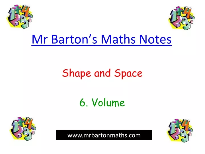 mr barton s maths notes