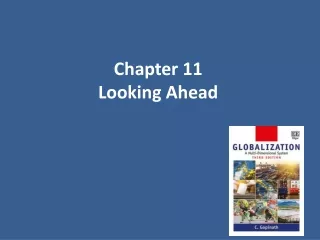 Chapter 11 Looking Ahead