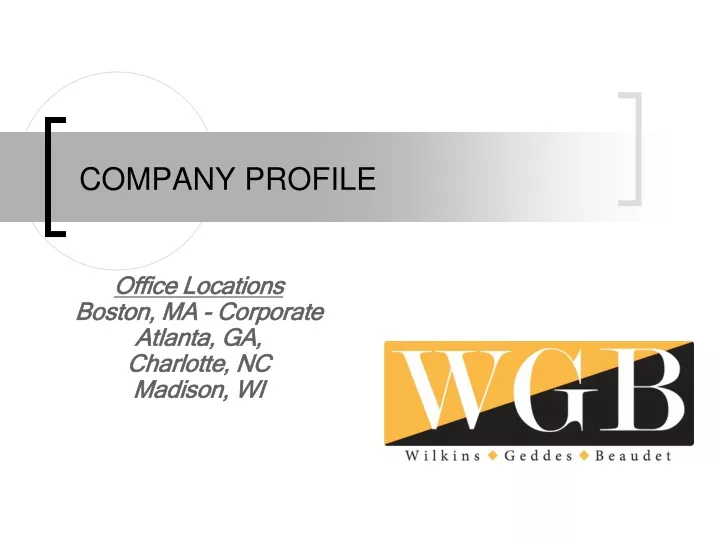 company profile