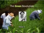 PPT - The green Revolution PowerPoint Presentation, free download - ID ...