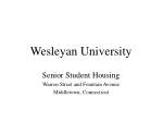 Wesleyan University - slide 1