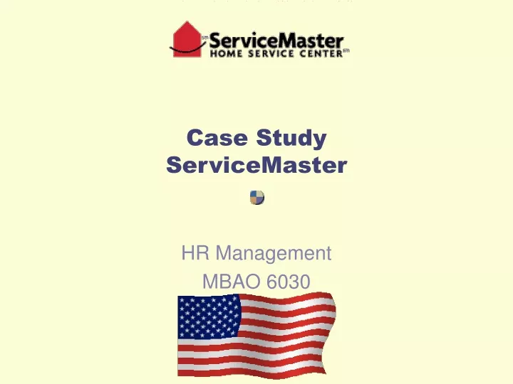 case study servicemaster