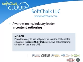Award-winning, industry leader  in  content authoring