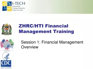 ZHRC/HTI Financial Management Training