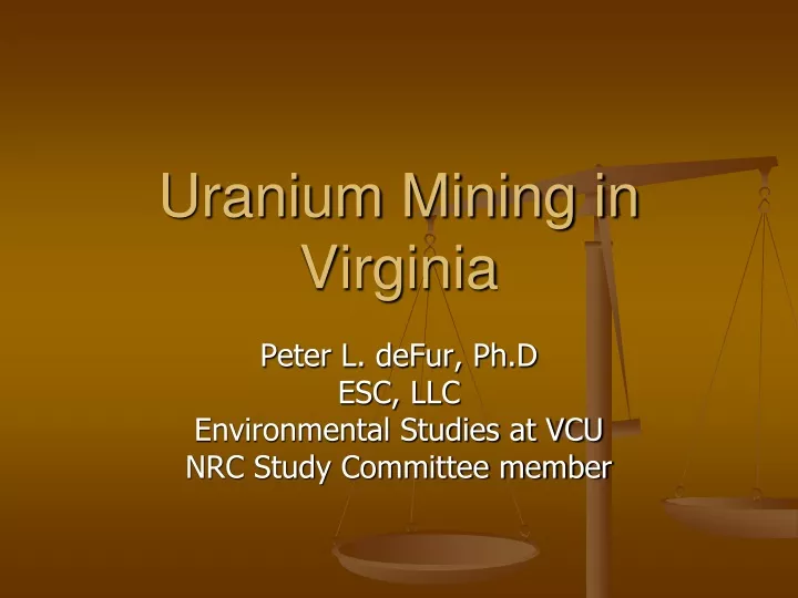 uranium mining in virginia