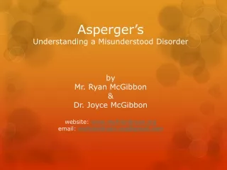 Asperger's  Inside out