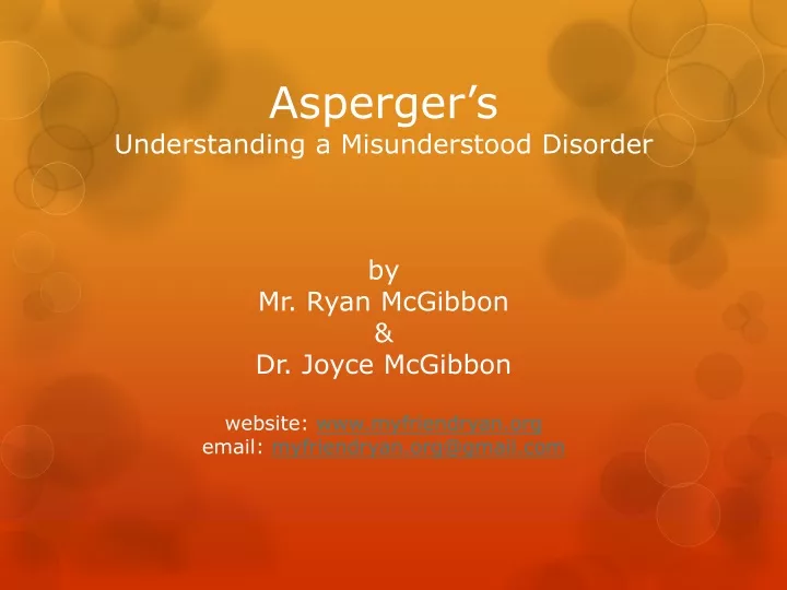 asperger s understanding a misunderstood disorder