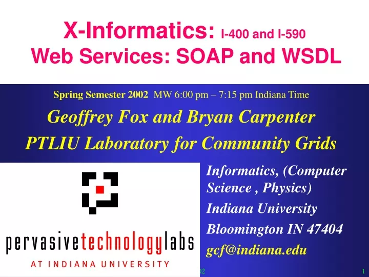 x informatics i 400 and i 590 web services soap and wsdl
