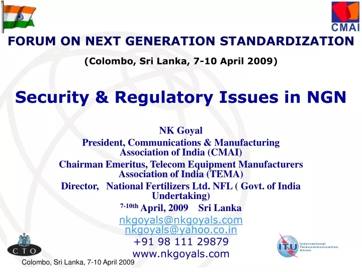 security regulatory issues in ngn