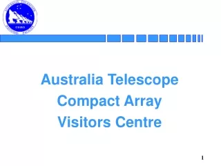 Australia Telescope Compact Array Visitors Centre