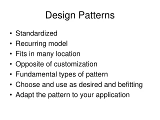 Design Patterns