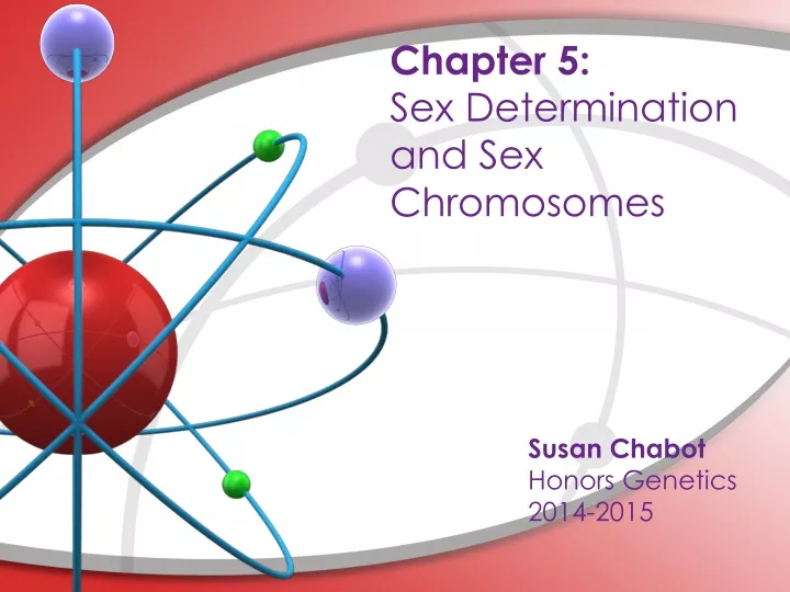 chapter 5 sex determination and sex chromosomes