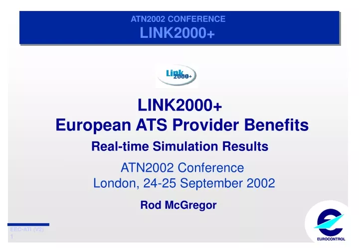 link2000 european ats provider benefits real time simulation results
