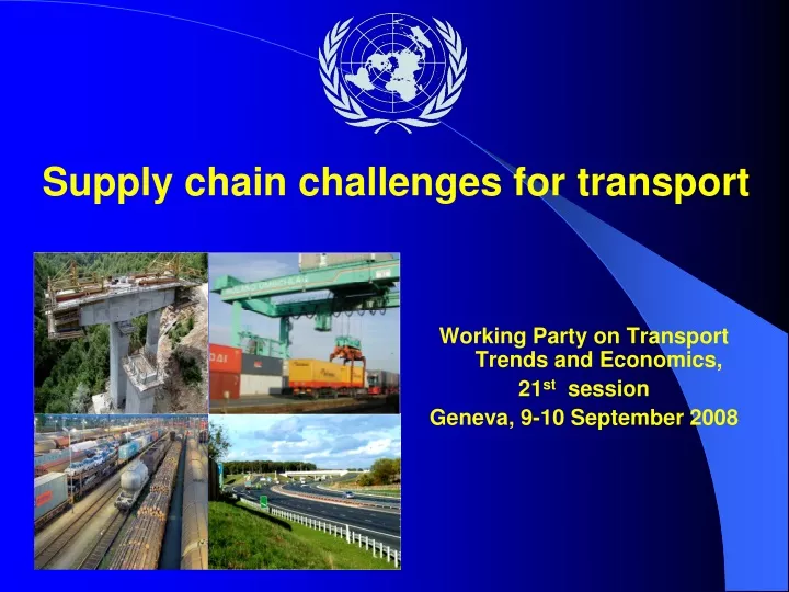 working party on transport trends and economics