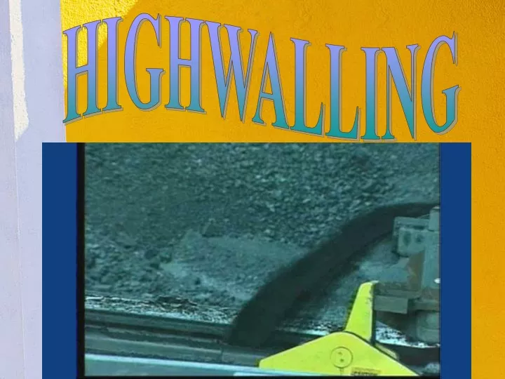 highwalling