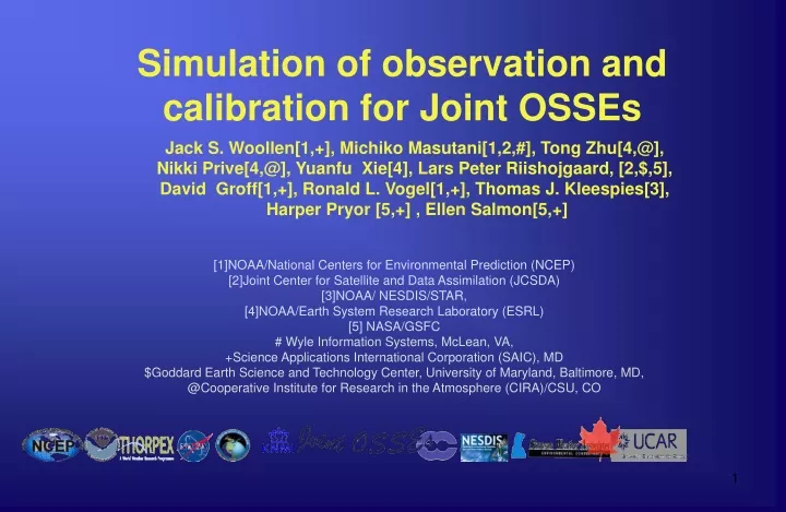 simulation of observation and calibration