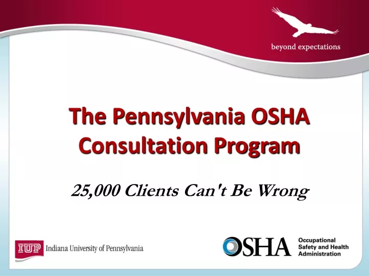 the pennsylvania osha consultation program