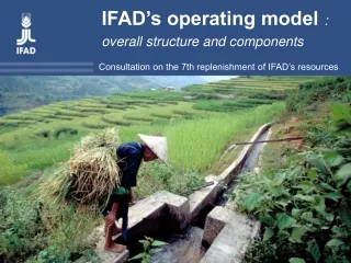 Consultation on the 7th replenishment of IFAD’s resources
