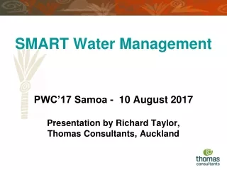 SMART Water Management