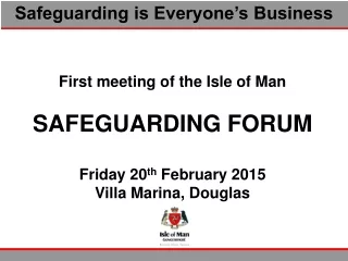 Safeguarding is Everyone’s Business