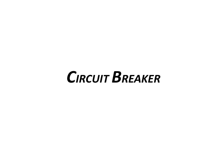 c ircuit b reaker