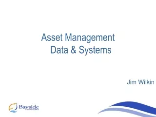 Asset Management Data &amp; Systems