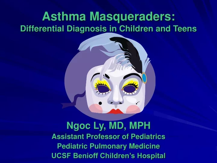 asthma masqueraders differential diagnosis in children and teens