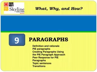 PARAGRAPHS