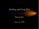 Managing Syslog and Log Files: Best Practices and Strategies - slide 1