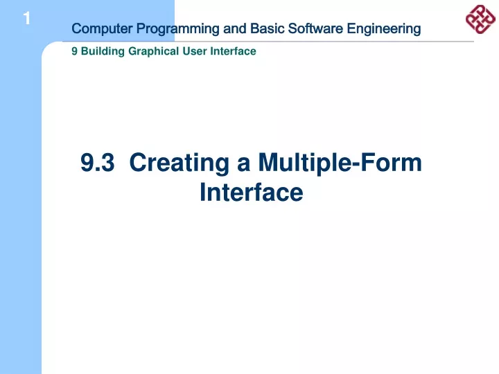9 3 creating a multiple form interface
