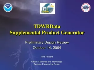 TDWRData Supplemental Product Generator