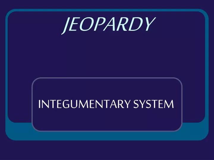 jeopardy