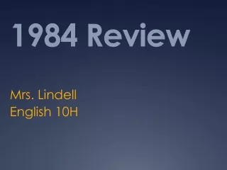 1984 Review