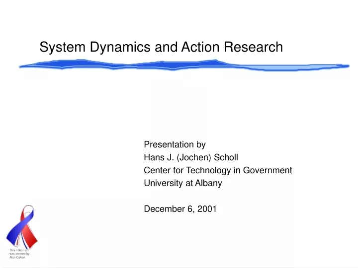 system dynamics and action research