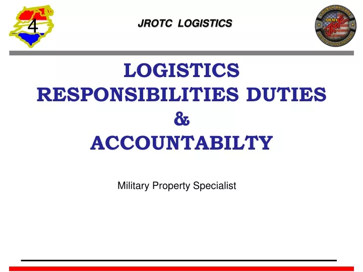 jrotc logistics