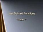 Void and Parameterized Functions in C++ - slide 1