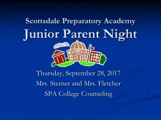 Scottsdale Preparatory Academy Junior Parent Night